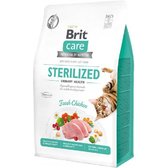 Сухий корм Brit Care Cat GF Sterilized Urinary Health для стерилізованих кішок 7 кг (8595602540723)