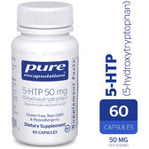 Амінокислота для спорту Pure Encapsulations 5-HTP 50 mg 60 caps 5-гідроксітріптофана