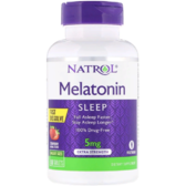 Natrol Melatonin, Fast Dissolve, Strawberry , 5 mg, 150 Tablets (NTL-07144)