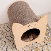 Будиночок Yoko Pets Міко для котів S бежевий 35х29х40 см (1006001/3)