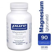 Pure Encapsulations Magnesium (glycinate) 120 mg 90 caps Магній гліцинат (PE-00174)