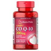 Puritan's Pride Co Q-10 200 mg Коензим Q10 120 м'яких капсул