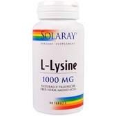 Solaray L-Lysine 1000 mg, 90 Tablets (SOR04860)