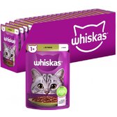 Упаковка вологого корму для кішок Whiskas ягня в желе 28х85 г (5900951302923)