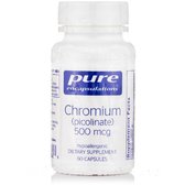 Pure Encapsulations Chromium (Picolinate), 500 mcg, 60 Capsules (PE-00062)