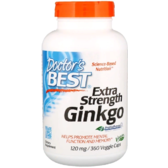 Doctor's Best, Extra Strength Ginkgo, 120 mg, 360 Veggie Caps (DRB-00273)