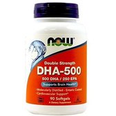 Now Foods DHA-500 / EPA-250 подвійна сила 90 softgels