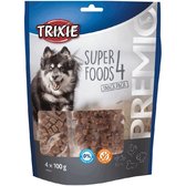 Ласощі Trixie Premio4 Superfoods з куркою качкою яловичиною і бараниною 100 г 4 шт (4011905318547)