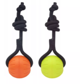 Іграшка для собак Nunbell М'яч на мотузці 7 см (NB1625-20151)