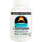 Source Naturals L-Tryptophan 500 mg 60 caps L-Триптофан