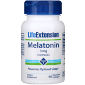 Life Extension Melatonin 3 mg 60 Lozenges (LEX-33206)