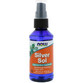 NOW Foods SILVER SOL 10 PPM LIQUID 4 FL OZ гидрозолей срібла