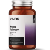 UNS Vitamins Kwas Foliowy Фолієва кислота 60 рослинних капсул