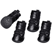 Черевики Flamingo Xtreme Boots для собак комплект S 4 шт. 5х4.2 см чорні (43325)