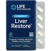 Life Extension FLORASSIST Liver Restore Вітаміни для відновлення печінки 60 капсул