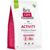 Сухий корм Brit Care Dog Sustainable Activity для активних собак 3кг (8595602559237)