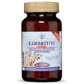 Solgar Kangavites, Complete Multivitamin & Mineral Children's Formula, Berry Flavor, 120 Chewable Tablets Кангавітес з мультивитаминами і мінералами