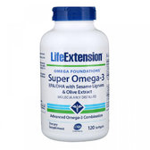 Life Extension Omega Foundations Super Omega-3 120 Softgels Супер Омега-3