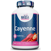 Haya Labs Cayenne Pepper Extract 40000 H.U. Екстракт Кайєнського Перцю 100 капсул