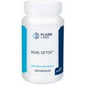 Klaire Labs Dual Detox Підтримка детоксикації печінки 120 капсул