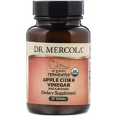 Dr. Mercola Organic Fermented Apple Cider Vinegar and Cayenne, 30 Tablets (MCL-03234)