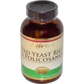 Life Time Red Yeast Rice And Policosanol Червоний дріжджовий рис і полікосанол 60 капсул