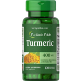 Puritan's Pride Turmeric 400 mg Куркумин 100 капсул