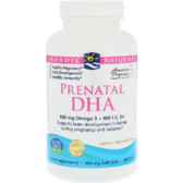 Nordic Naturals, Prenatal DHA, Unflavored Formula, 500 mg, 180 Soft Gels (NOR-01748)