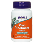 NOW Foods Zinc Picolinate 50 mg60 veg caps Цинк піколінат