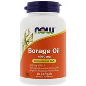 NOW Foods Borage Oil 1000 mg 60 caps (Масло огуречника)