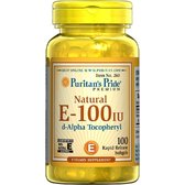 Puritan's Pride Vitamin E-100 iu 100% Natural-100 Softgels