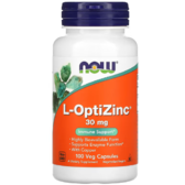 NOW Foods L-OptiZinc 30 mg 100 caps