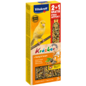 Ласощі Vitakraft Kracker Original + Honey&Sesame для канарок мед і кунжут 2+1 81 г (4008239894359)