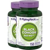 Piping Rock Black Cohosh 540 mg 150 Capsules Вранці гроздевідное