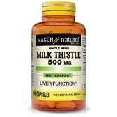 Mason Natural Milk Thistle 500 mg 60 капсул