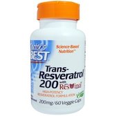 Doctor's Best Best Trans-Resveratrol 200 200 mg 60 Veggie Caps Ресвератрол 200