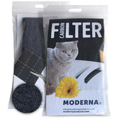Фільтр Moderna Universal Filter для закритих туалетів для кішок 15.5x16 см