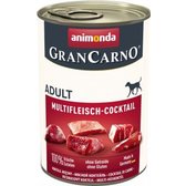 Вологий корм GranCarno Adult Multi Meat Cocktail для собак м'ясний коктейль 400 г (4017721827300)