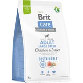 Сухий корм Brit Care Dog Sustainable Adult Large Breed для собак вагою від 25кг 3кг (8595602558759)