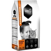 Сухий корм Amity Sterilized Salmon для стерилізованих котів з лососем 1.5 кг (092 STER SALM 1.5KG)