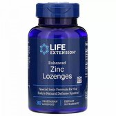 Life Extension Zinc Lozenges Цинк зі смаком м'яти 30 веганських льодяників