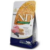 Низькозерновий сухий корм Farmina N&D Low Grain Cat Lamb & Blueberry Adult для котів з ягнятком та чорницею 1.5 кг (156433)