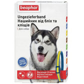 Нашийник Beaphar від бліх та кліщів для собак 65 см синьо-жовтий діазинон 15%
