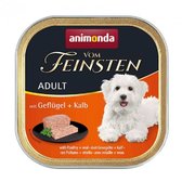 Вологий корм Vom Feinsten Adult with Poultry + Veal для собак з птицею 150 г (4017721826105)