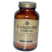 Solgar L-Arginine Солгар L-Аргінін 1000 mg, 90 Tаблеток