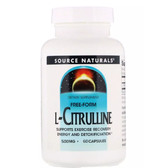 Source Naturals L-Citrulline 500 mg L-Цитрулін 60 капсул