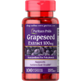 Puritan's Pride Grapeseed Extract 100 mg Екстракт виноградних кісточок 100 капсул