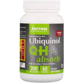 Jarrow Formulas Ubiquinol QH-Absorb 200 mg 60 Softgels Убіхінол (Коензим CoQ10)