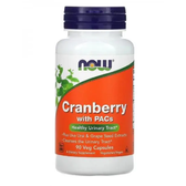 NOW Foods Standardized Cranberry Журавлина з проантоціанідинами 90 веганських капсул