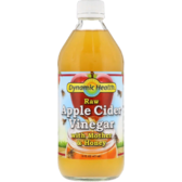 Dynamic Health Laboratories Apple Cider Vinegar With Mother And Honey Яблучний оцет з маткою і медом 473 мл